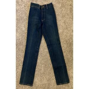 Vintage Mac Keen Women’s Straight Jeans Blue Denim 5-Pocket cotton